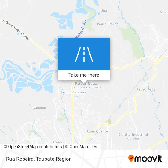 Rua Roseira map