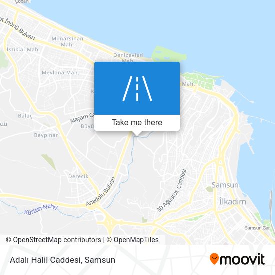 Adalı Halil Caddesi map