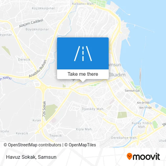 Havuz Sokak map