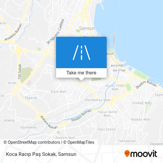Koca Racıp Paş Sokak map
