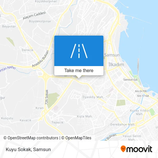 Kuyu Sokak map