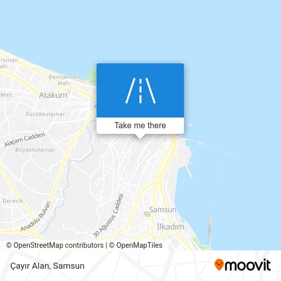 Çayır Alan map