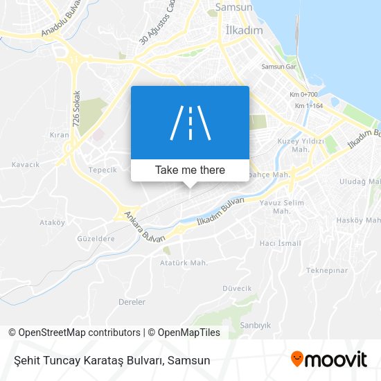 Şehit Tuncay Karataş Bulvarı map