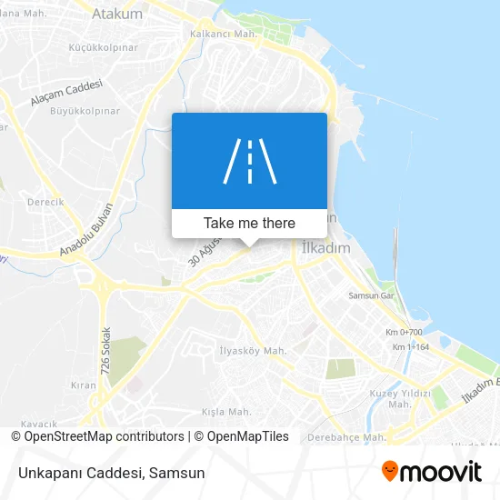 Unkapanı Caddesi map