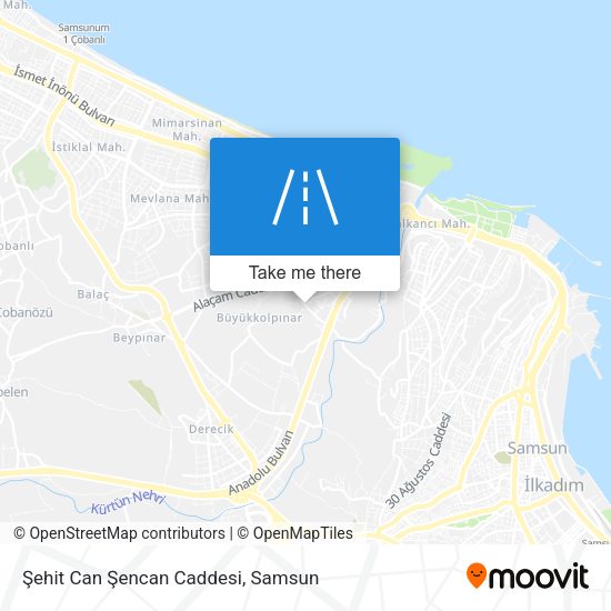 Şehit Can Şencan Caddesi map