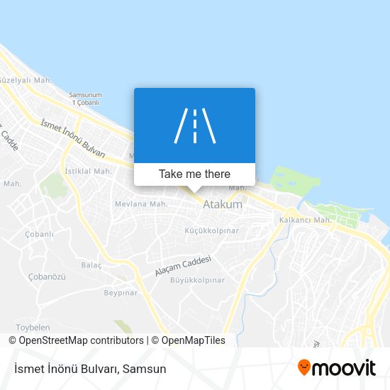 İsmet İnönü Bulvarı map