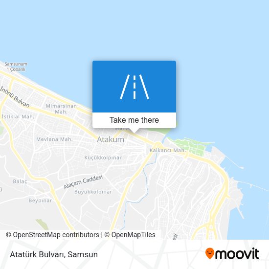 Atatürk Bulvarı map