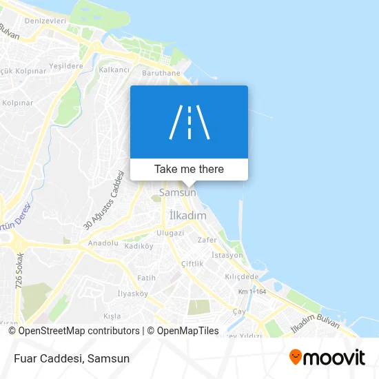 Fuar Caddesi map