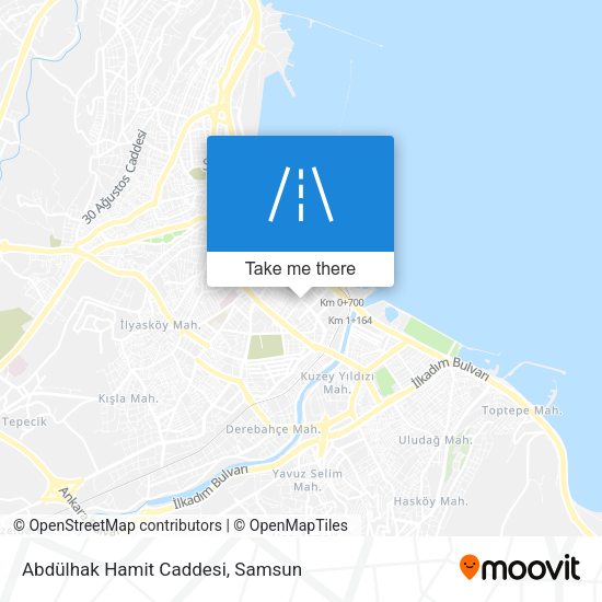 Abdülhak Hamit Caddesi map