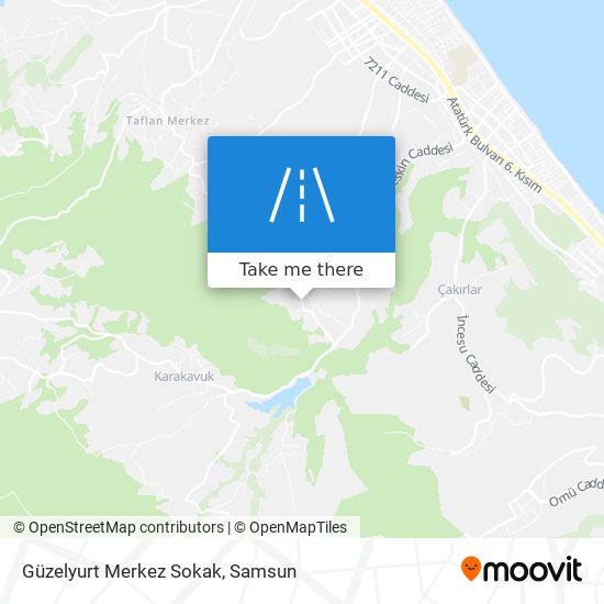 Güzelyurt Merkez Sokak map