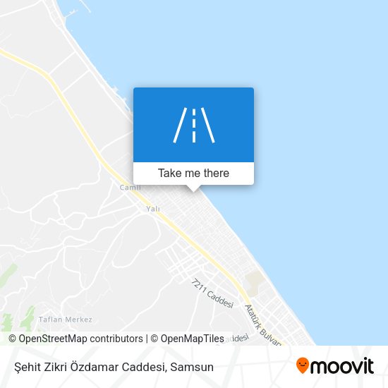 Şehit Zikri Özdamar Caddesi map
