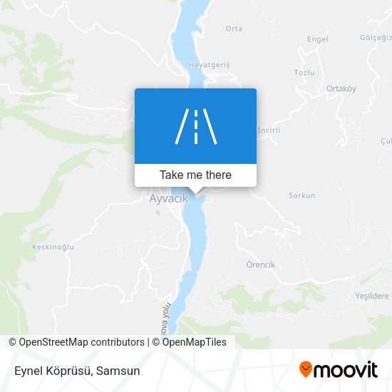 Eynel Köprüsü map