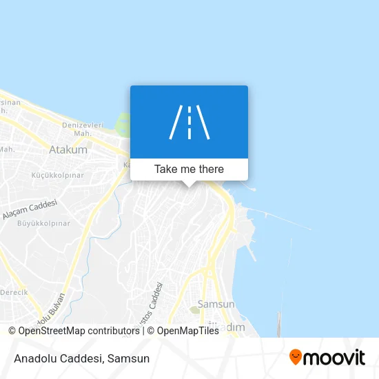 Anadolu Caddesi map