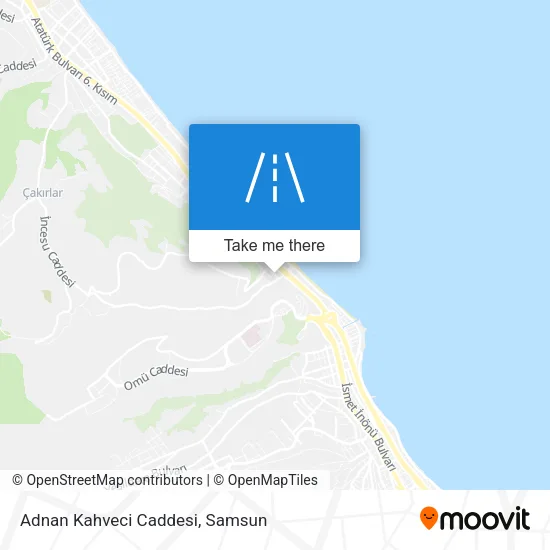 Adnan Kahveci Caddesi map