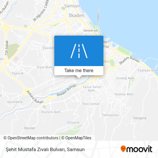 Şehit Mustafa Zıvalı Bulvarı map