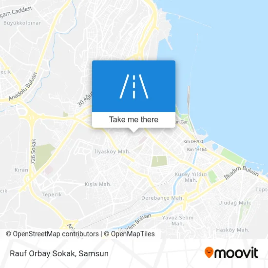 Rauf Orbay Sokak map