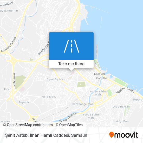 Şehit Astsb. İlhan Hamlı Caddesi map