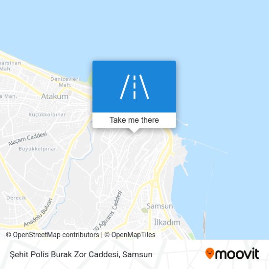 Şehit Polis Burak Zor Caddesi map