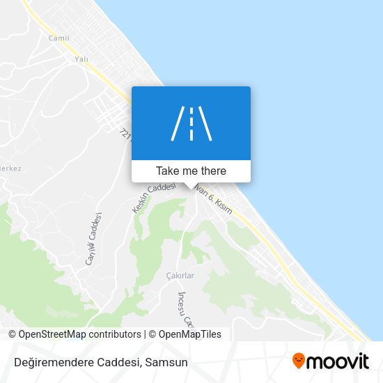 Değiremendere Caddesi map