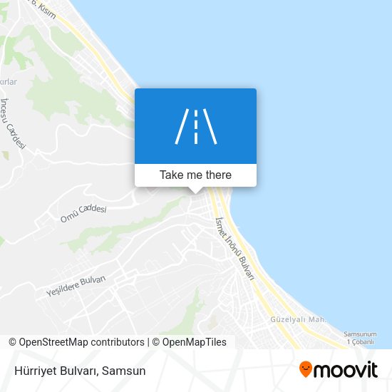 Hürriyet Bulvarı map