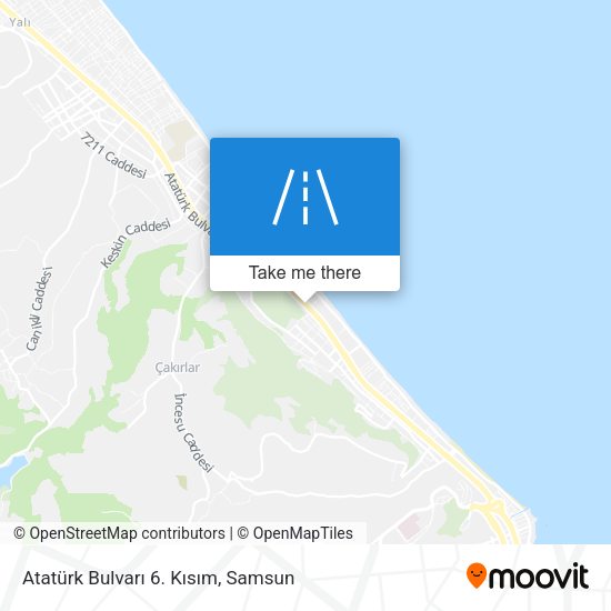 Atatürk Bulvarı 6. Kısım map