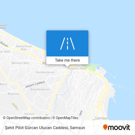 Şehit Pilot Gürcan Ulucan Caddesi map