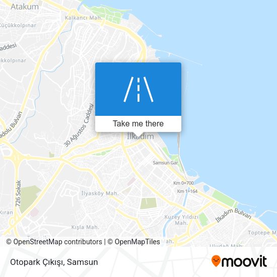 Otopark Çıkışı map