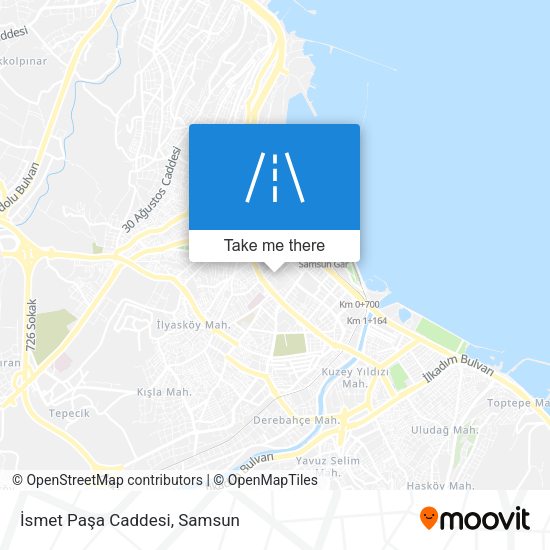 İsmet Paşa Caddesi map