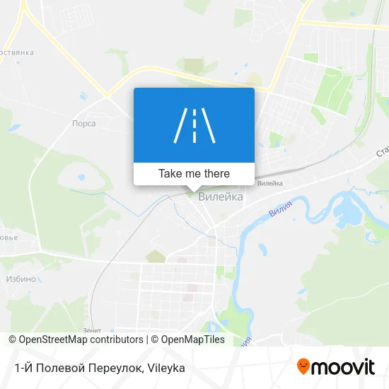 1-Й Полевой Переулок map