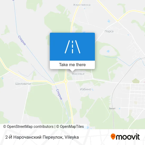 2-Й Нарочанский Переулок map