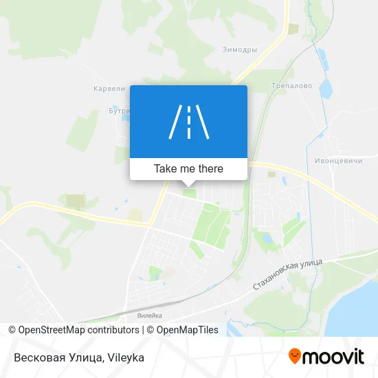 Весковая Улица map