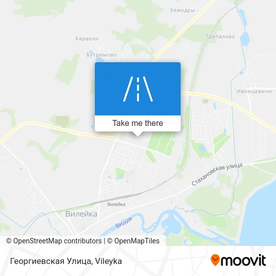 Георгиевская Улица map