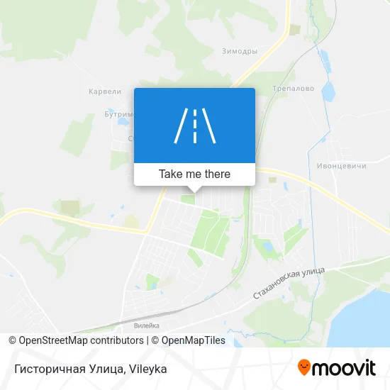 Гисторичная Улица map