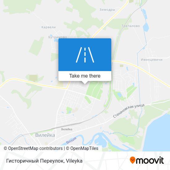 Гисторичный Переулок map