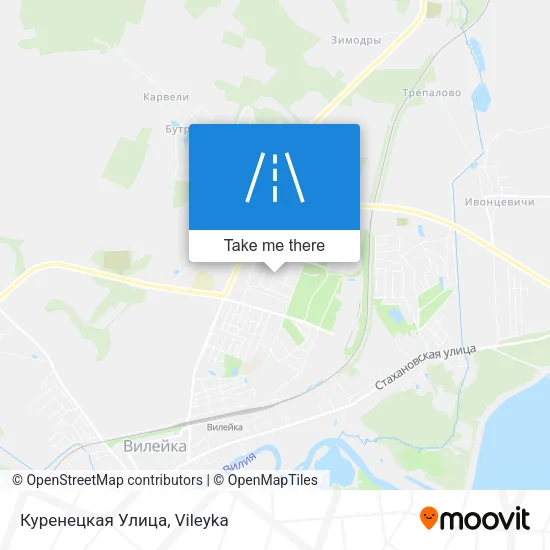 Куренецкая Улица map