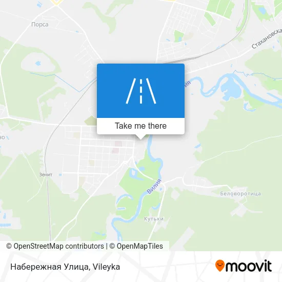 Набережная Улица map