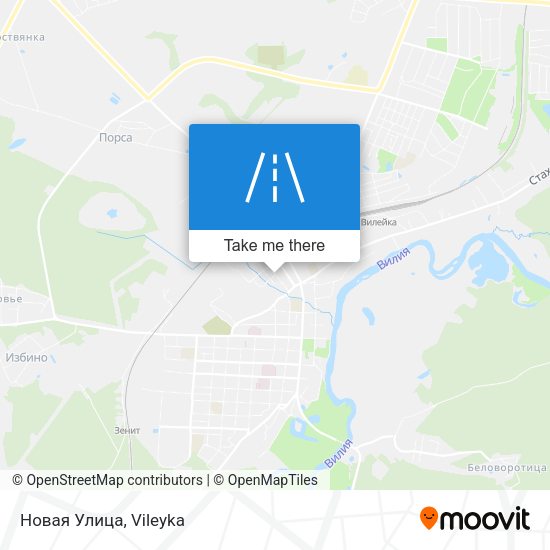 Новая Улица map