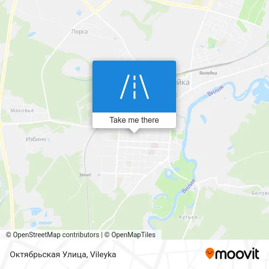 Октябрьская Улица map
