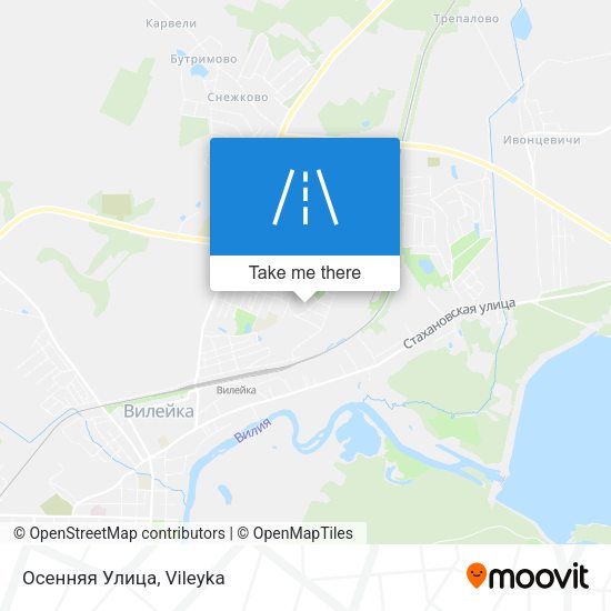 Осенняя Улица map
