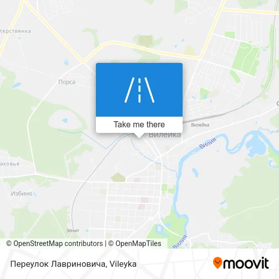 Переулок Лавриновича map
