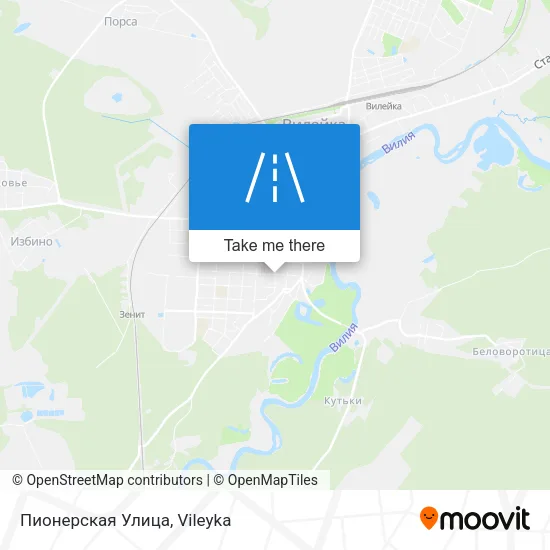 Пионерская Улица map