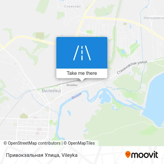 Привокзальная Улица map