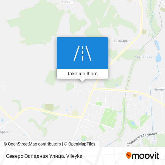 Северо-Западная Улица map