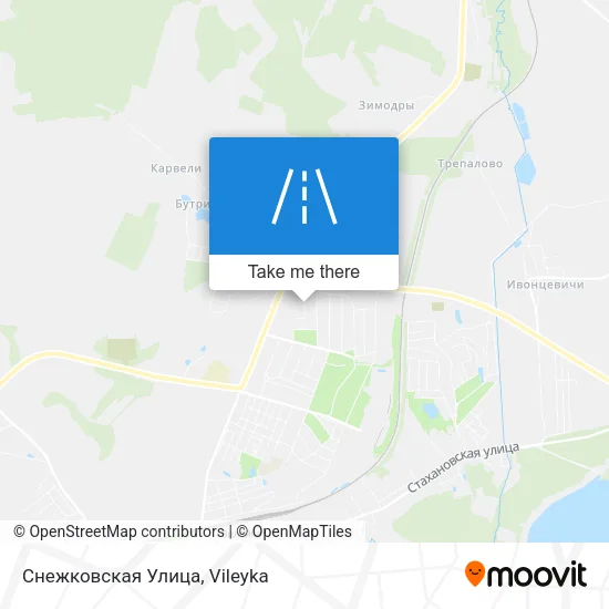 Снежковская Улица map