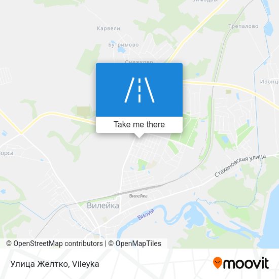 Улица Желтко map