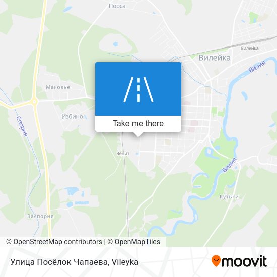 Улица Посёлок Чапаева map