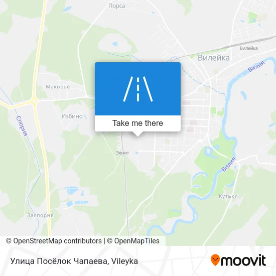 Улица Посёлок Чапаева map