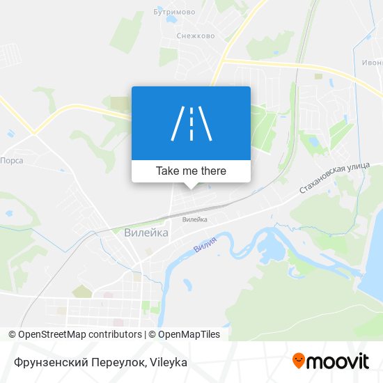 Фрунзенский Переулок map