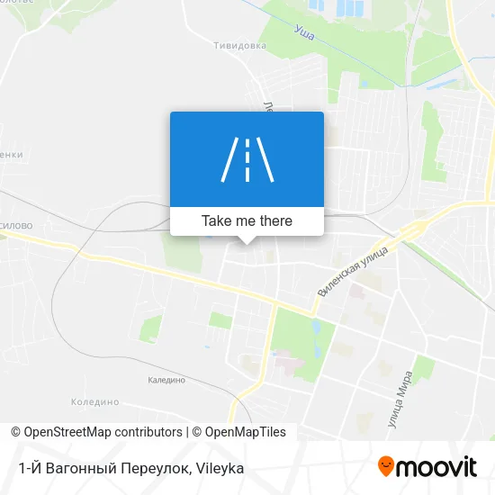 1-Й Вагонный Переулок map