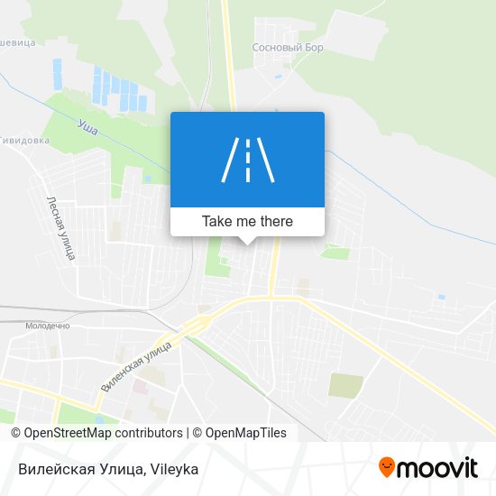 Вилейская Улица map